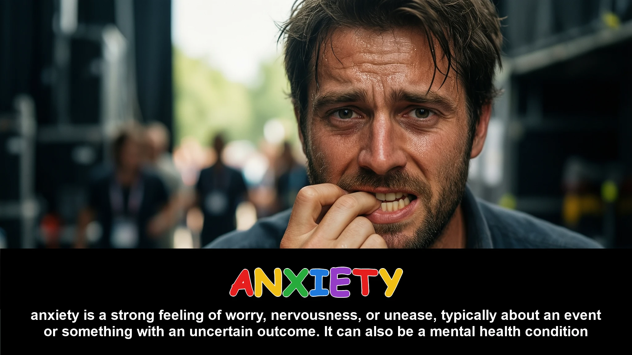 English Illustration for anxiety